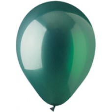 Green Emerald Crystal Latex Balloon 12"